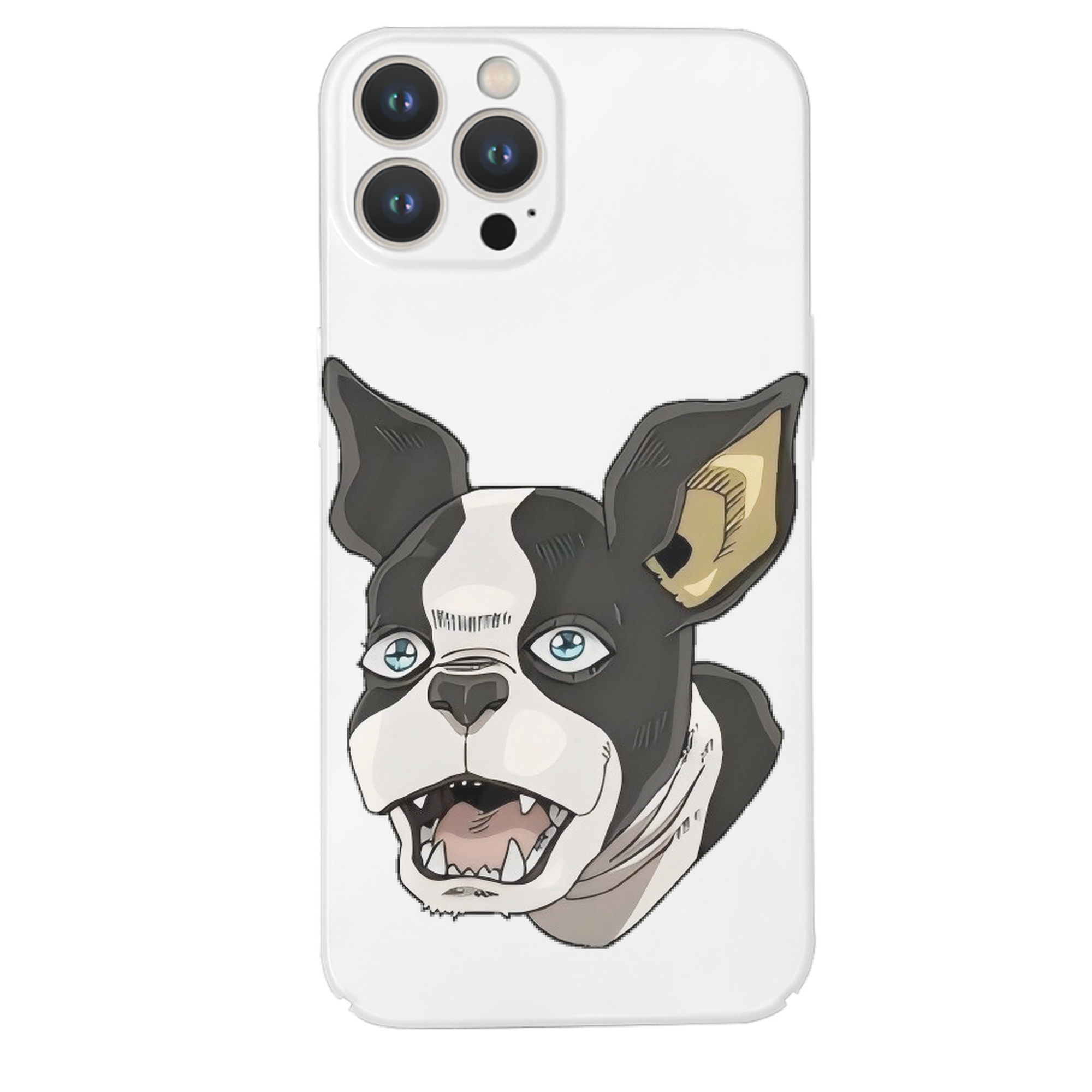 （画像用） ジョジョの奇妙な冒険 イギー JoJo's Bizarre Adventure Iggy 【iPhone 14シリーズ対応】ハードケース